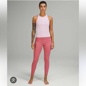 NWT Lululemon Unlimit High-Rise Tight 25" Brier Rose size 6